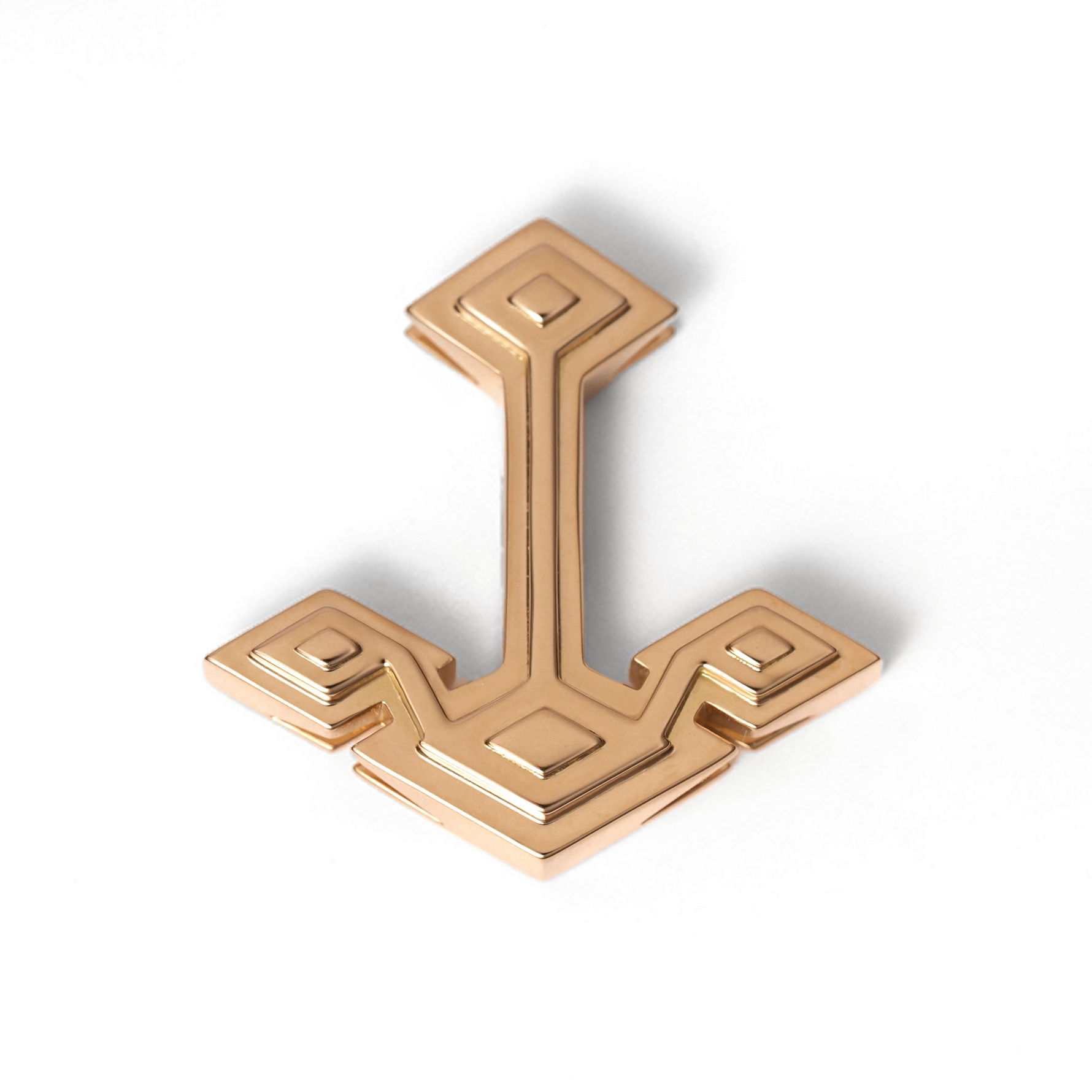 Root Anchor Pendant on white background