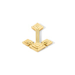 Root Anchor Pendant on white background top view