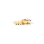 Siren Shell Pendant Charm Side Diamond Hidden Bail Detail